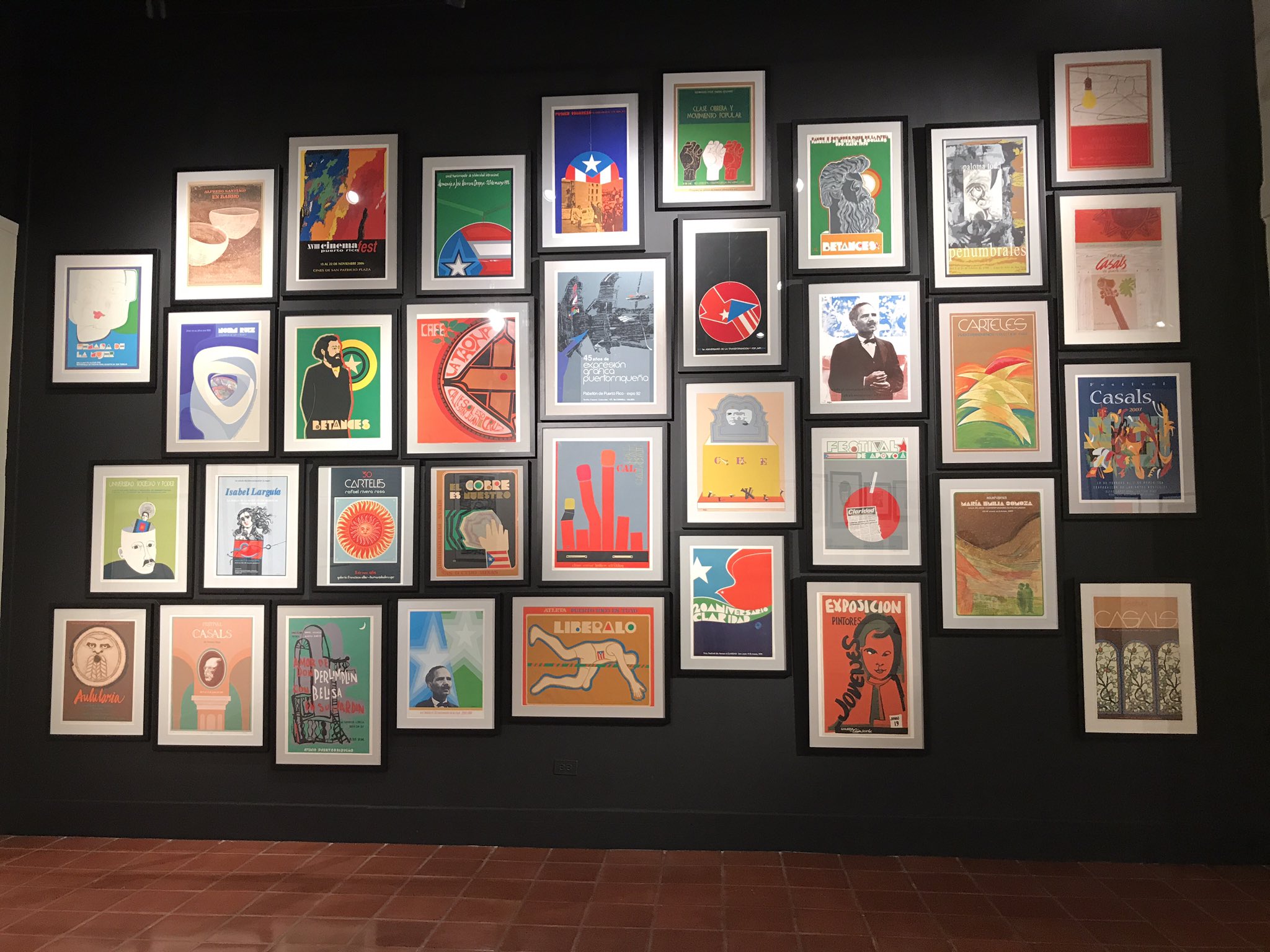Exposición Rafael Rivera Rosa en el Museo de San Juan, publicada en la pagina de X de Luis Moisés
