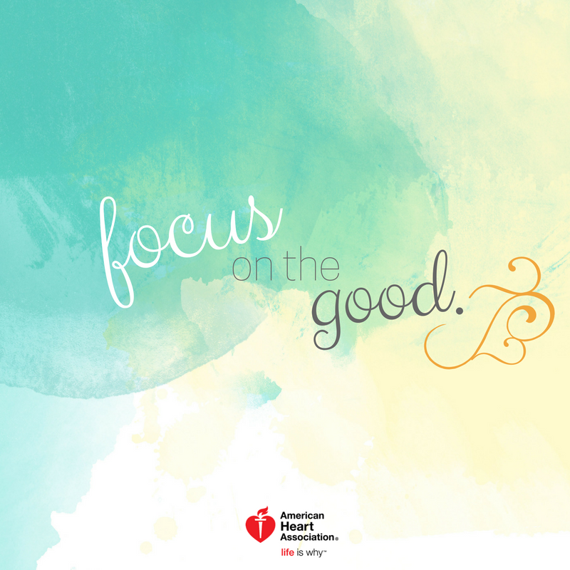 AmericanHeartTX's tweet photo. Remember to always focus on the good in life. #houstoniswhy #motivation https://t.co/FHFm4m2pl7