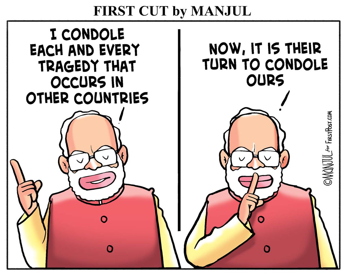 SanjayLoksatta's tweet photo. #GorakhpurTragedy 
#YogiAdityanath 
#ModiMustSpeak 
#cartoon 
@MANJULtoons 
https://t.co/Za0mFcstc4