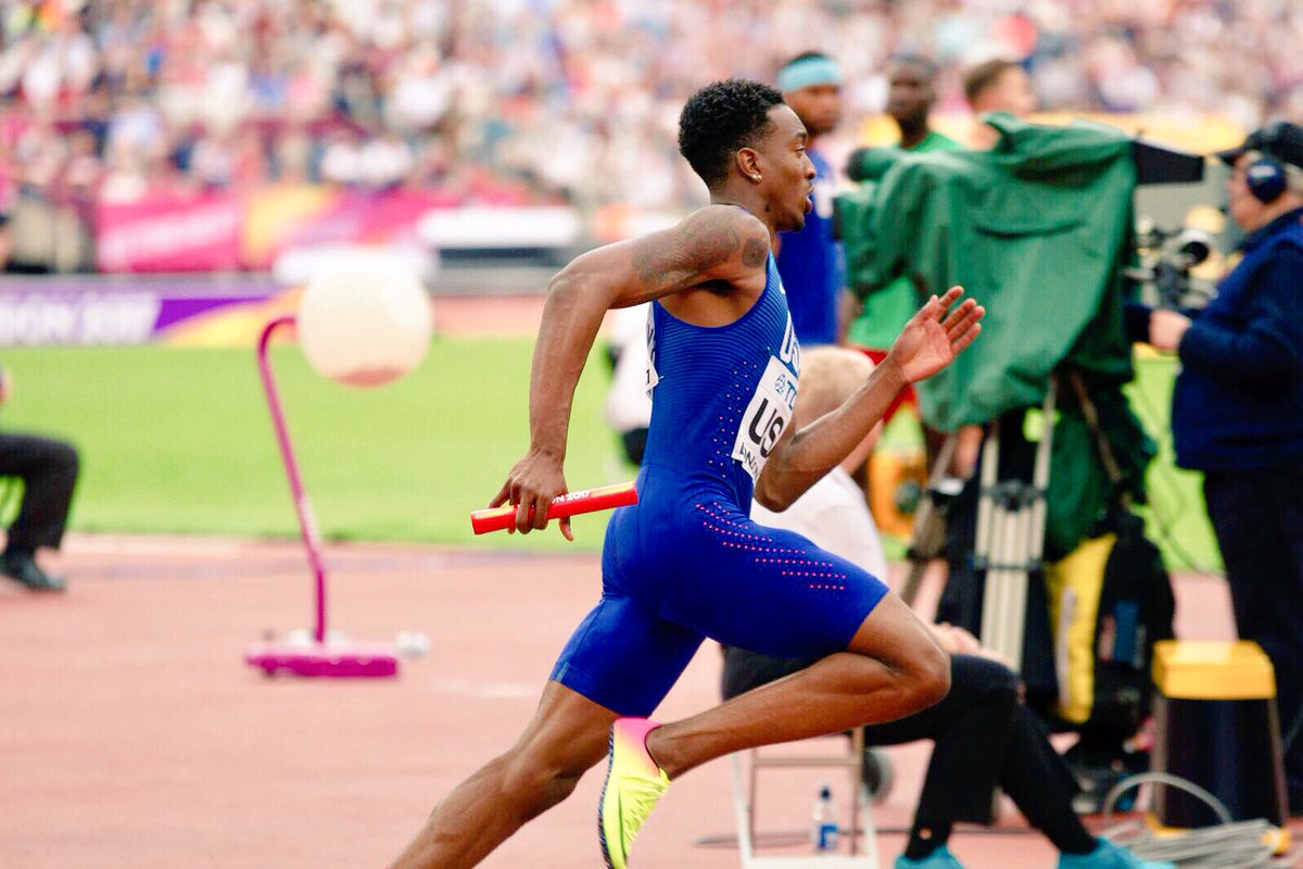 MCJR__'s tweet photo. Never grew up wanting to run at world championships but now that I am here I must say this has been a hell of a journey 🙏🏾 https://t.co/0DQ2Qn3xj5