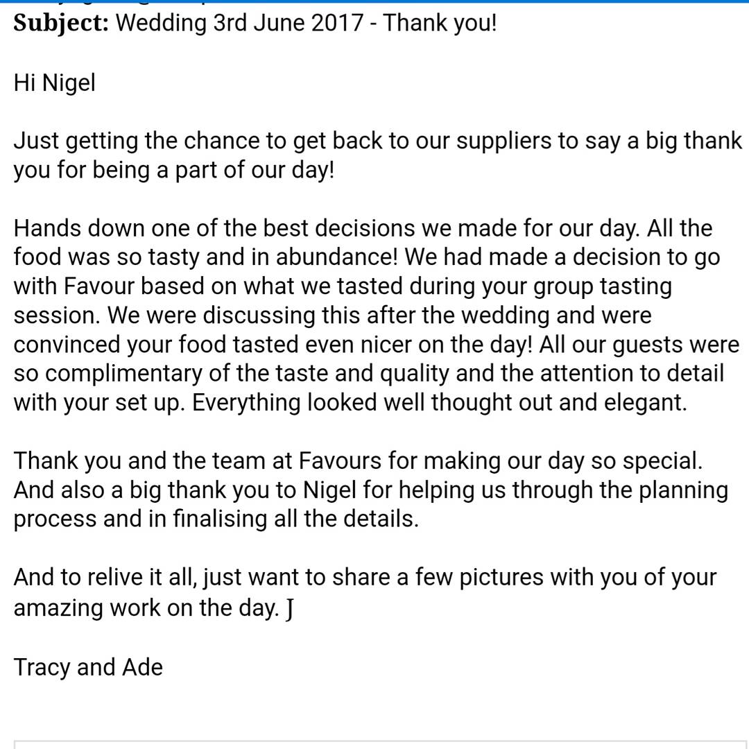 FAVOUR Catering tweet media
