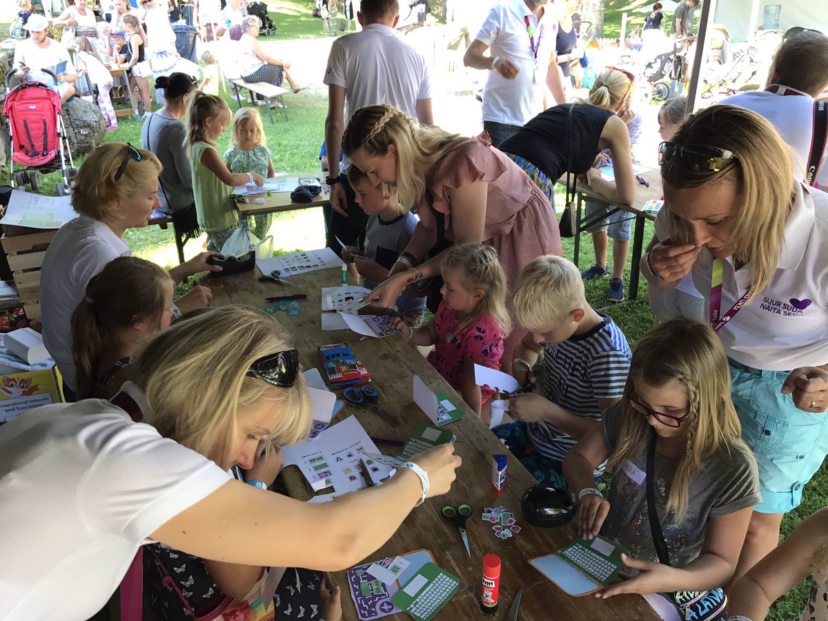 Telia_Eesti's tweet photo. Kaks päeva ja 50 noort! Aitäh! #teliayounite #arvamusfestival #tereruby https://t.co/NflD7UTerE