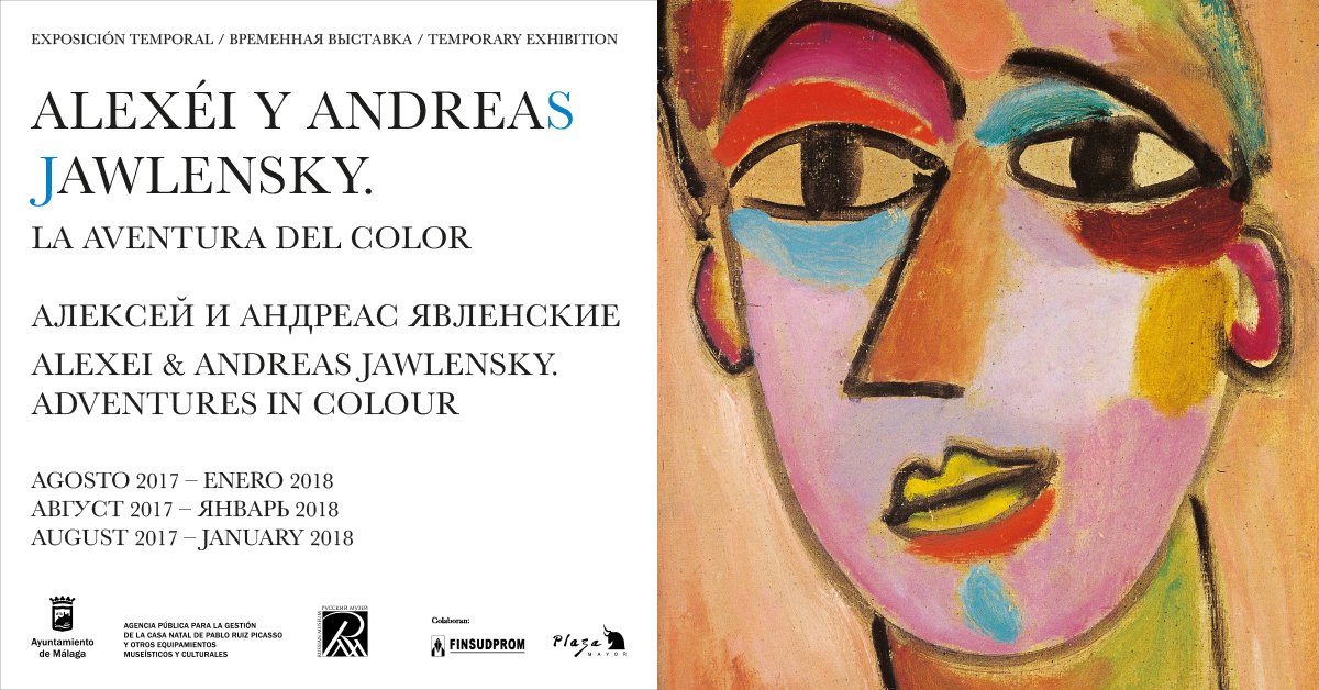 museorusomalaga's tweet image. A diferencia de #Kandinsky, #Jawlensky se inspiró en la realidad, en la naturaleza, los seres humanos y sus rostros; que reflejaban su ánimo