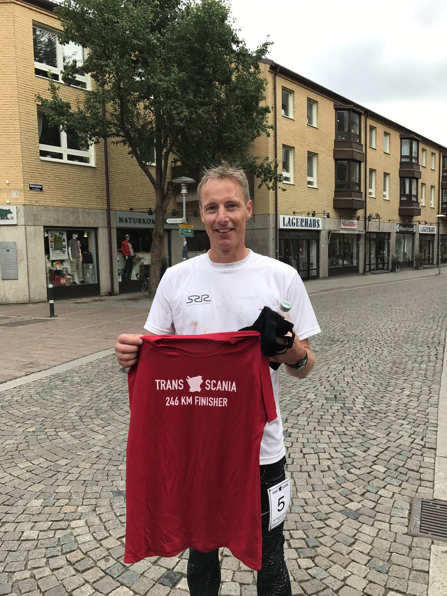 transscania's tweet photo. Richard Andersson finishes second, with a time of 33:22:37. Massive! #transscania #246k #ultra https://t.co/iZElGVXj9Q