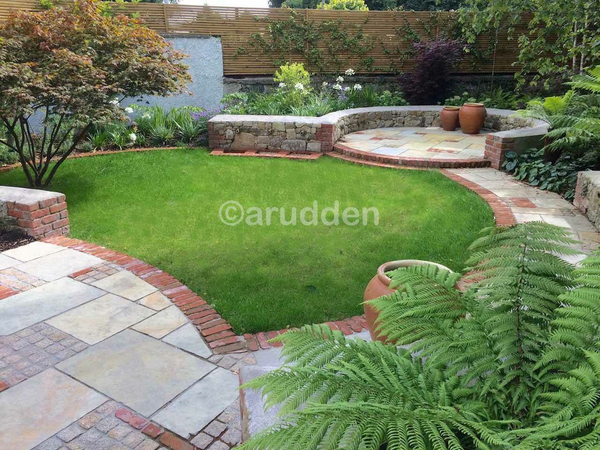 AlanRudden's tweet image. Some photos of a back garden that was completed earlier this year in Castleknock