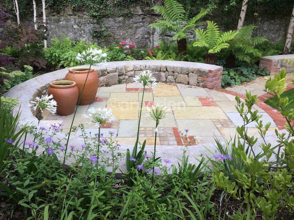 AlanRudden's tweet image. Some photos of a back garden that was completed earlier this year in Castleknock