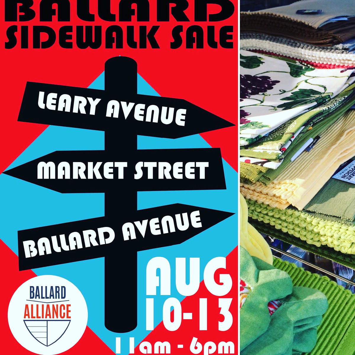 Culinary_Esntls's tweet photo. Only 2 days left of #ballardsidewalksale! #sidewalksale items are 50% off!
#ballardave #ballardseattle #shopseattle #ballardalliance https://t.co/d60fA6wXyD