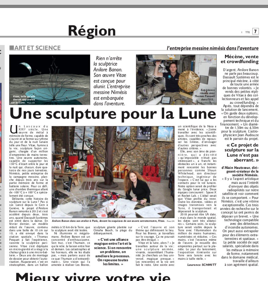 AniloreBanon's tweet photo. 🎙"Parlons aussi de ce que l'humain a d'extraordinaire!" 
Mercil@Laurence Schmitt pour sa plume bienveillante #vitaeproject @republicainlorra https://t.co/6j0kYnaU8a