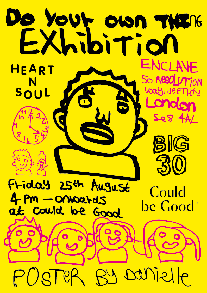 goodcouldbegood's tweet photo. join us #SLAMFriday 25th Aug 4pm on @EnclaveProjects see work made by young people @HeartnSoulArt during a summer residency @goodcouldbegood https://t.co/5uJemjig8F