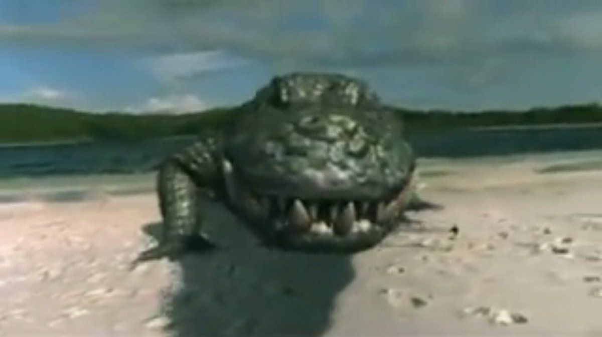 Take Ar Twitter 脱走 恐竜 爬虫類 絶滅動物 パークの危機なのだ 地球ドラマチック プレヒストリックパーク再放送計画 今回のnigelの目的地は7500万年前のテキサス 恐竜さえも餌にする巨大ワニを連れてくるため悪戦苦闘します T Co N7f3qkcowk