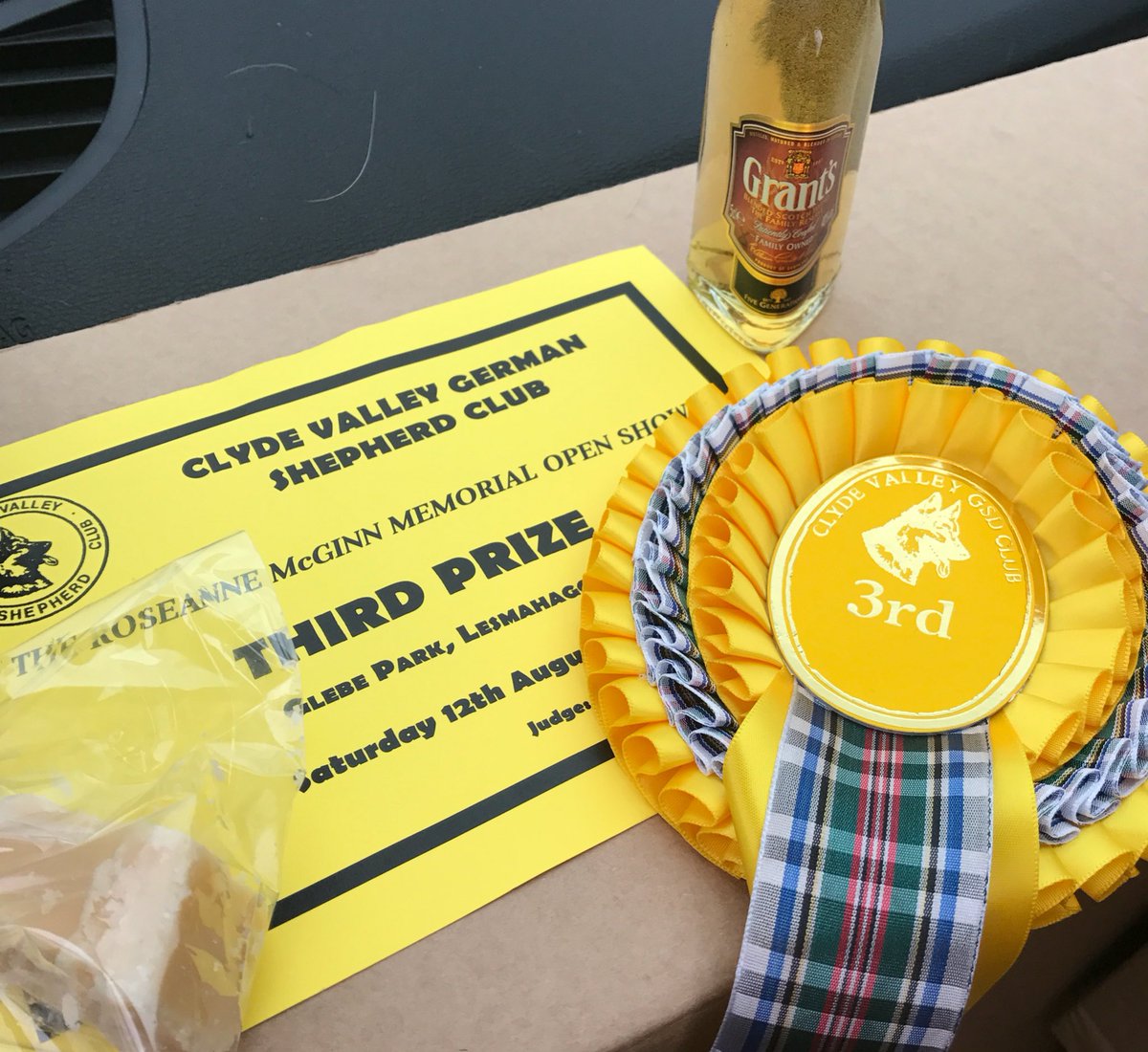 My beautiful boy came 3rd in his first show #GermanShepherd #clydevalleyshow #heisamazing❤️