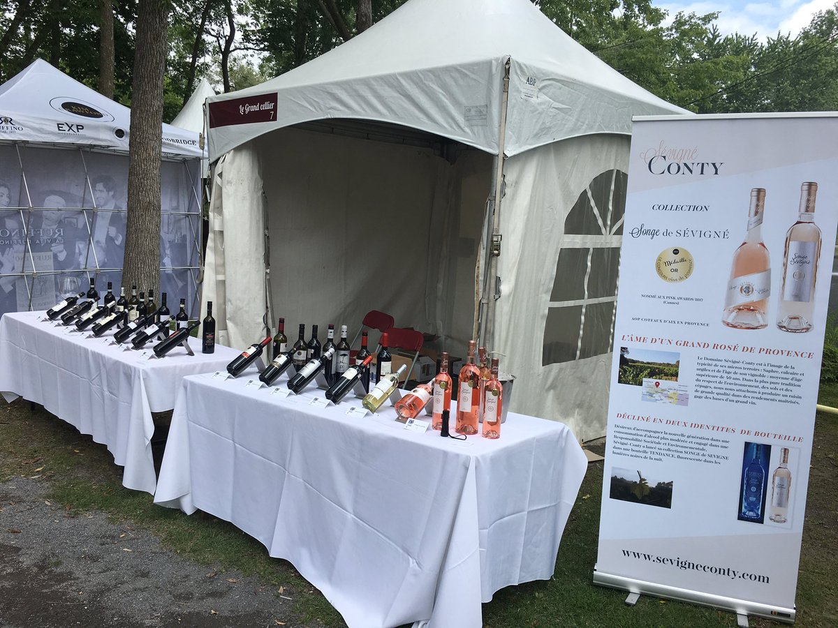 fdaneau's tweet photo. Passez me voir ajd sur l'Île des Moulins à Terrebonne à l'un des plus beau festival de vin au Québec, kiosque 7 #FVHT https://t.co/oOWv7ueVh9