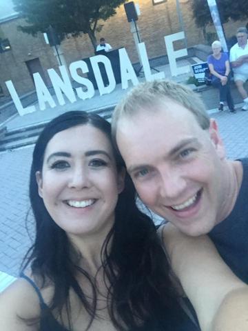Annodyne's tweet photo. Annodyne: Out and about - Last weekend, Lester, our Sr. Application Developer, was out at First Friday in Lansdale. https://t.co/MqDIsSJTpC