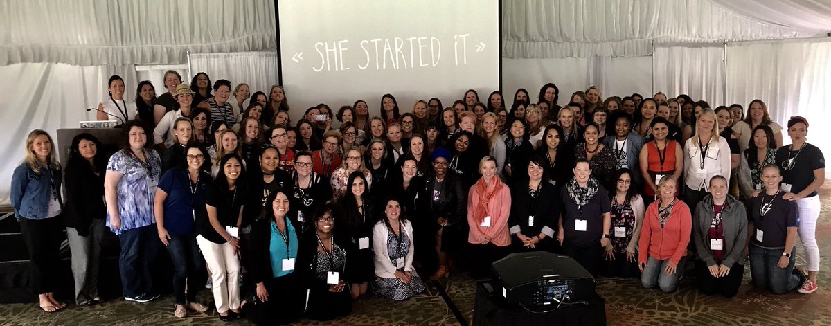 WITnessSuccess's tweet photo. #WITConf17 &amp; @SheStartedIt https://t.co/2teUALucId