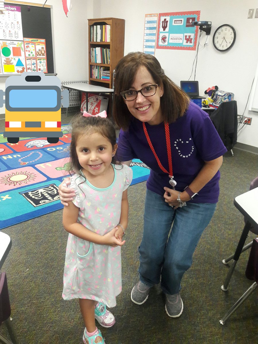 Marcelita with her teacher at 
# WWofMRE