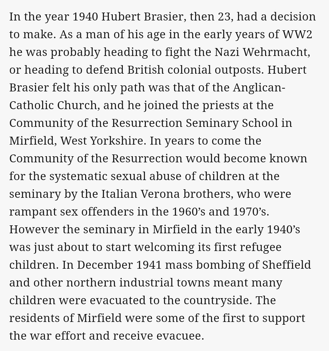 5 ce again Theresa s father is closely associated with another institution involved in child abuse