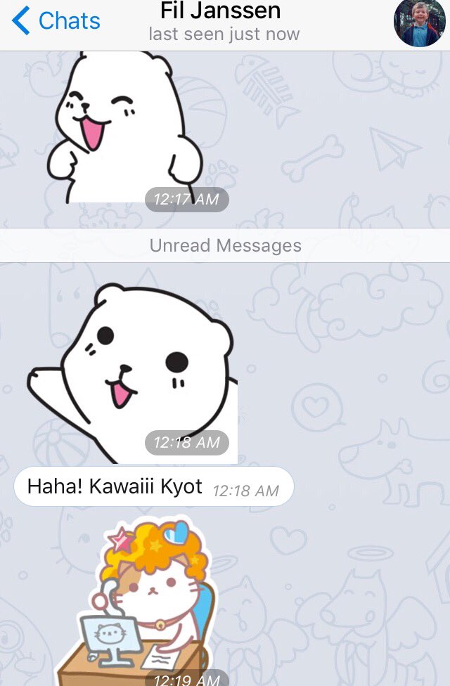 lionehll's tweet image. When your bff floods you stickers #telegramstories