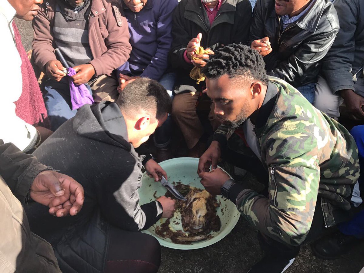 JesseKriel15's tweet photo. Quality time with my bro @kolisi1 , Thanks for showing me around your home town ๐๐ผ || Hospitality and quality meat โ๐ผ || #goodtimes https://t.co/MysBhtfaB3