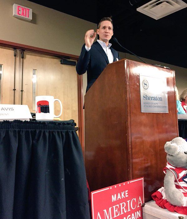 LtGovPinnell's tweet photo. Thank u for having me, Ok Federation of Republican Women! #ofrw #okgop #jobsfirst https://t.co/yknpwl1fc4