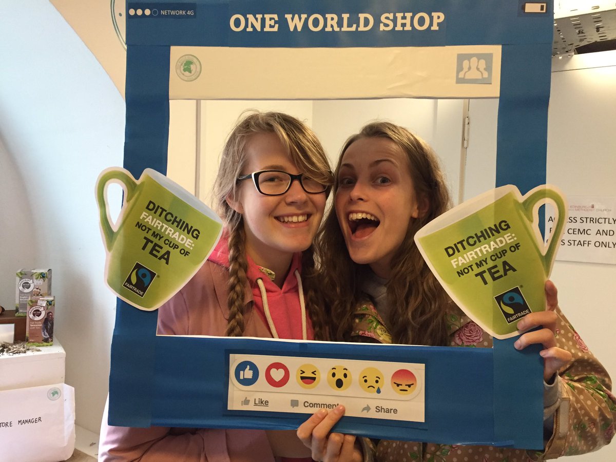 marypalmer292's tweet photo. Arrived at #edfrige stopped by @oneworldshop and look what we found @CAFOD ! Hooray! Come on @sainsburys why ditch @FairtradeUK ? ๐๐๐ https://t.co/IO6fSGg6T6