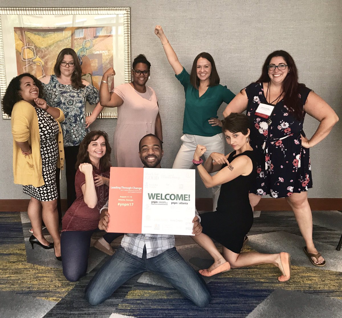neonick2012's tweet photo. @YNPNTriangleNC showing #HustleandSparkle at national! @ynpn @ynpnatl #ynpn17 https://t.co/WbSZdUrA7f