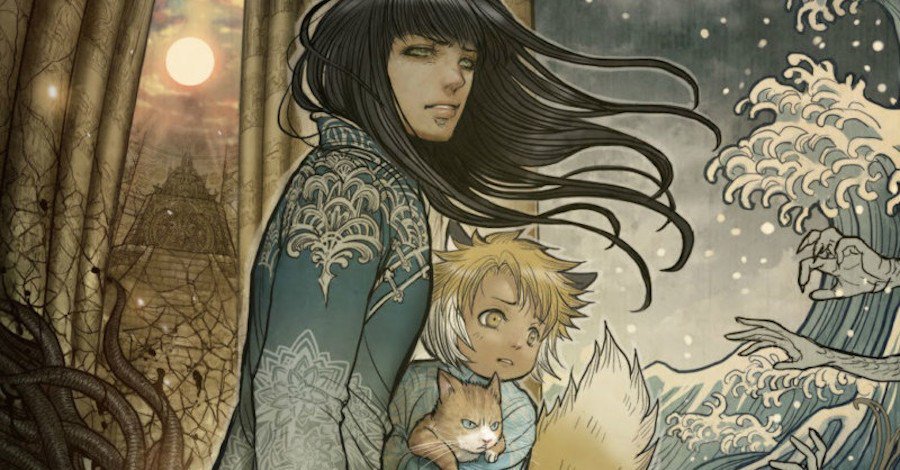 BooksandBoba's tweet photo. Congratulations to @marjoriemliu and Sana Takeda for winning   #BestGraphicStory at the #HugoAwards2017! https://t.co/axEFFSezZY
