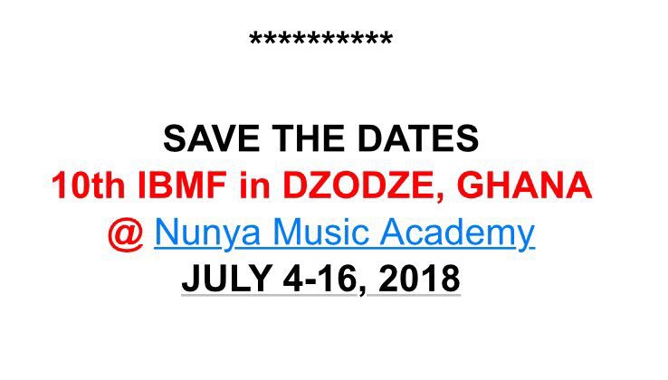 MachadoMusical's tweet image. Llamada recibida desde #Ghana... #Orff2018 + #KeithTerry