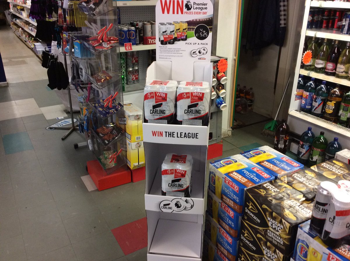 PowerforceMC20's tweet photo. @carling #wintheleague #bbq Vas stores Dn74le @PowerforceMCNSM new promotions packs just in more to come. https://t.co/V6J02U7MbK