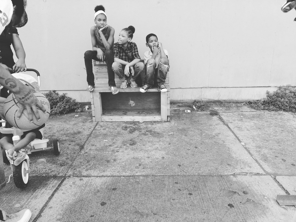 Patiently waiting on the next bus..#sitonitdetroit