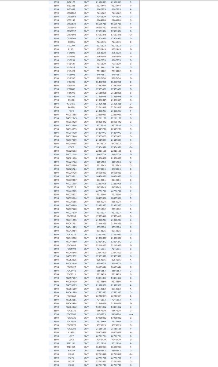 كما يسرني إعلان نتيجة الزغبيين من الاحواز في بلاد فارس موجبة للتحور FGC2 وسالبه لجميع تحورات الشريحة
