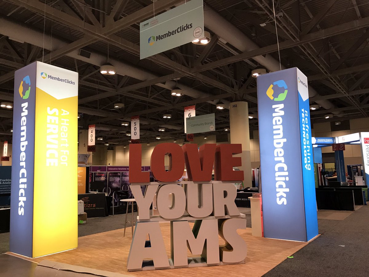 It's alive, Alive! <a href="/MemberClicks/">MemberClicks</a> #ASAE17 #LoveYourAMS