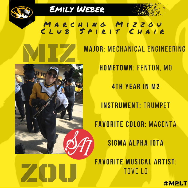MarchingMizzou's tweet photo. Meet the rest of your 2017 Marching Mizzou Club Executive Board! #M2LT https://t.co/QltFh7NBQA