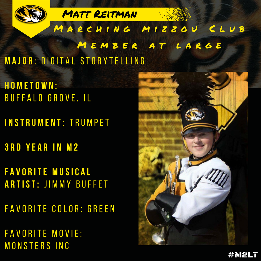 MarchingMizzou's tweet photo. Meet the rest of your 2017 Marching Mizzou Club Executive Board! #M2LT https://t.co/QltFh7NBQA