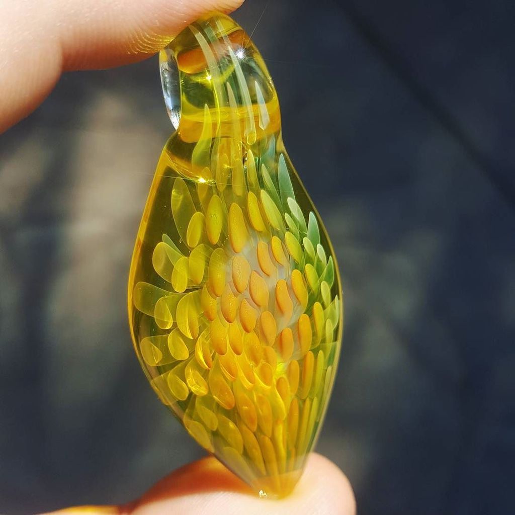 trappedglass's tweet photo. Made Another Gold &amp; Silver Fumed Implosion Pendant, This One is Also Backed with Terps. 👀💡 -Link in Bio!- #trapped… https://t.co/H07qUAVgcq https://t.co/oUVdDbB2Gv