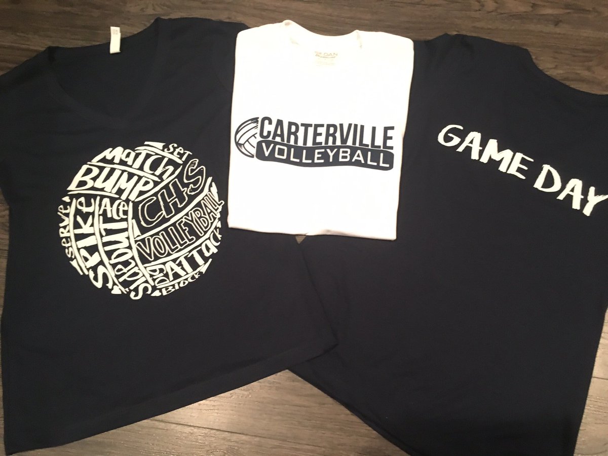 39designapparel's tweet photo. Good luck this season Coach Lange and Carterville Volleyball girls. Enjoy your new gear! https://t.co/FwnKcMHNq3