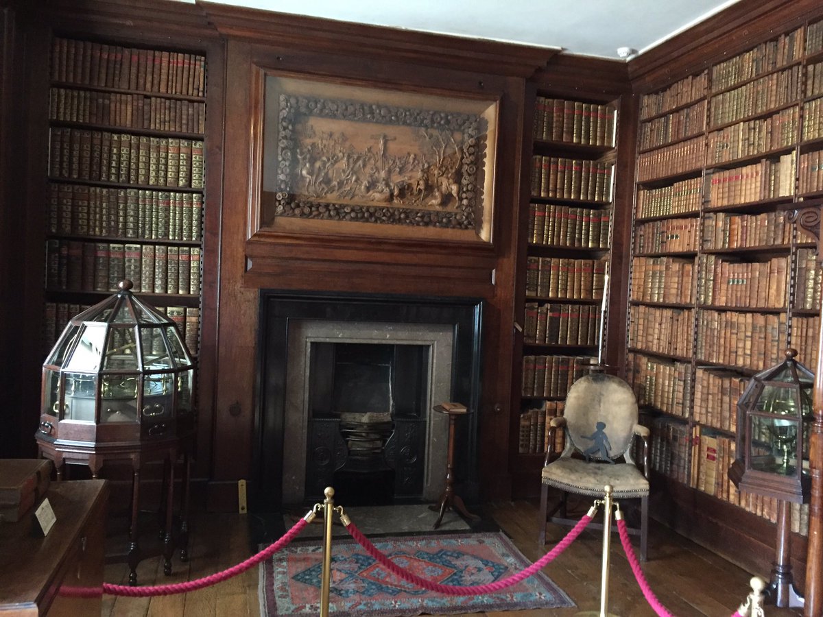 LissySimone's tweet photo. The #library at #DunhamMasseyHall 😍 @nationaltrust @DunhamMasseyNT #booklove #books #libraryladder https://t.co/M1DEKJC4mO