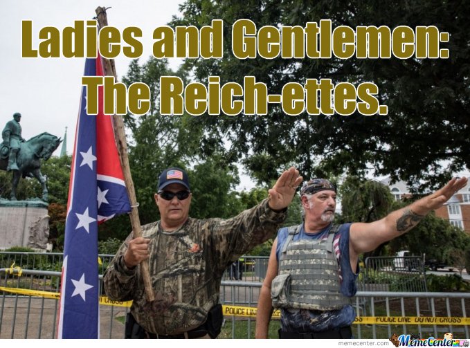 Rick_Horowitz's tweet photo. #Charlottesville #WhiteSupremacists #Nazis #NeoNazis #KKK #CharlottesvilleMarch #CharlottesvilleRally #NaziSalutes #Reichettes https://t.co/VO0QFM9Tg7