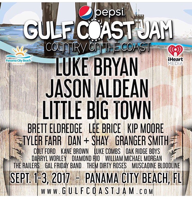 Buck_Commander's tweet photo. @LukeBryanOnline and @Jason_Aldean will be at Gulf Coast Jam this year. For tickets and the lineup visit https://t.co/l9ewo0dn9z https://t.co/OPQlElSZHN