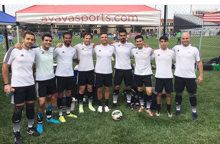 The <a href="/Avaya/">Avaya</a> team just won their first game at the Quakes Cup! Well done!