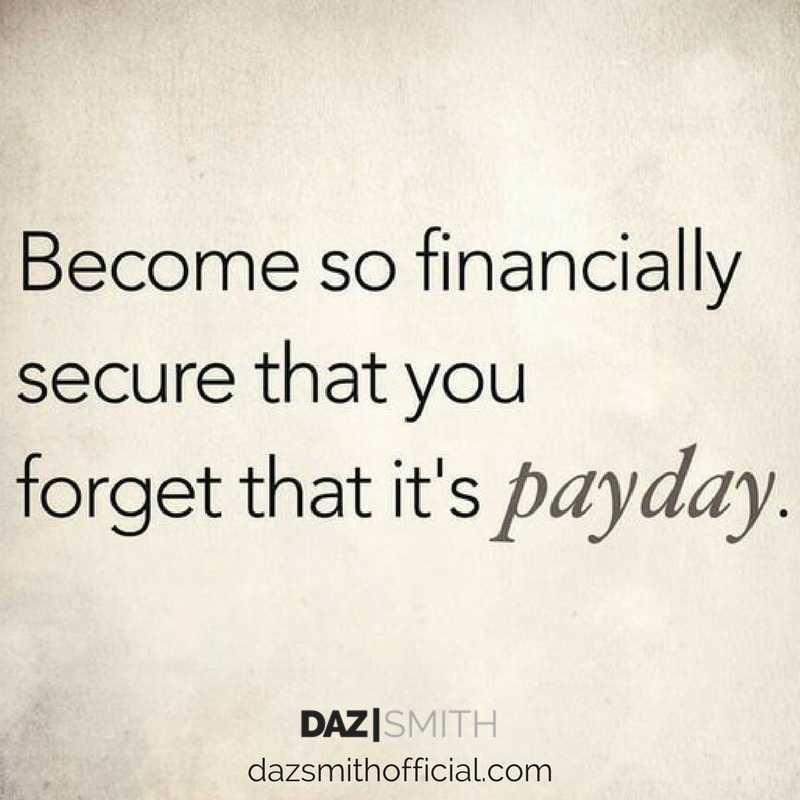 dazsmithreal's tweet photo. Become so financially secure that you forget it's payday
#thealphalife https://t.co/as5oCroE3F