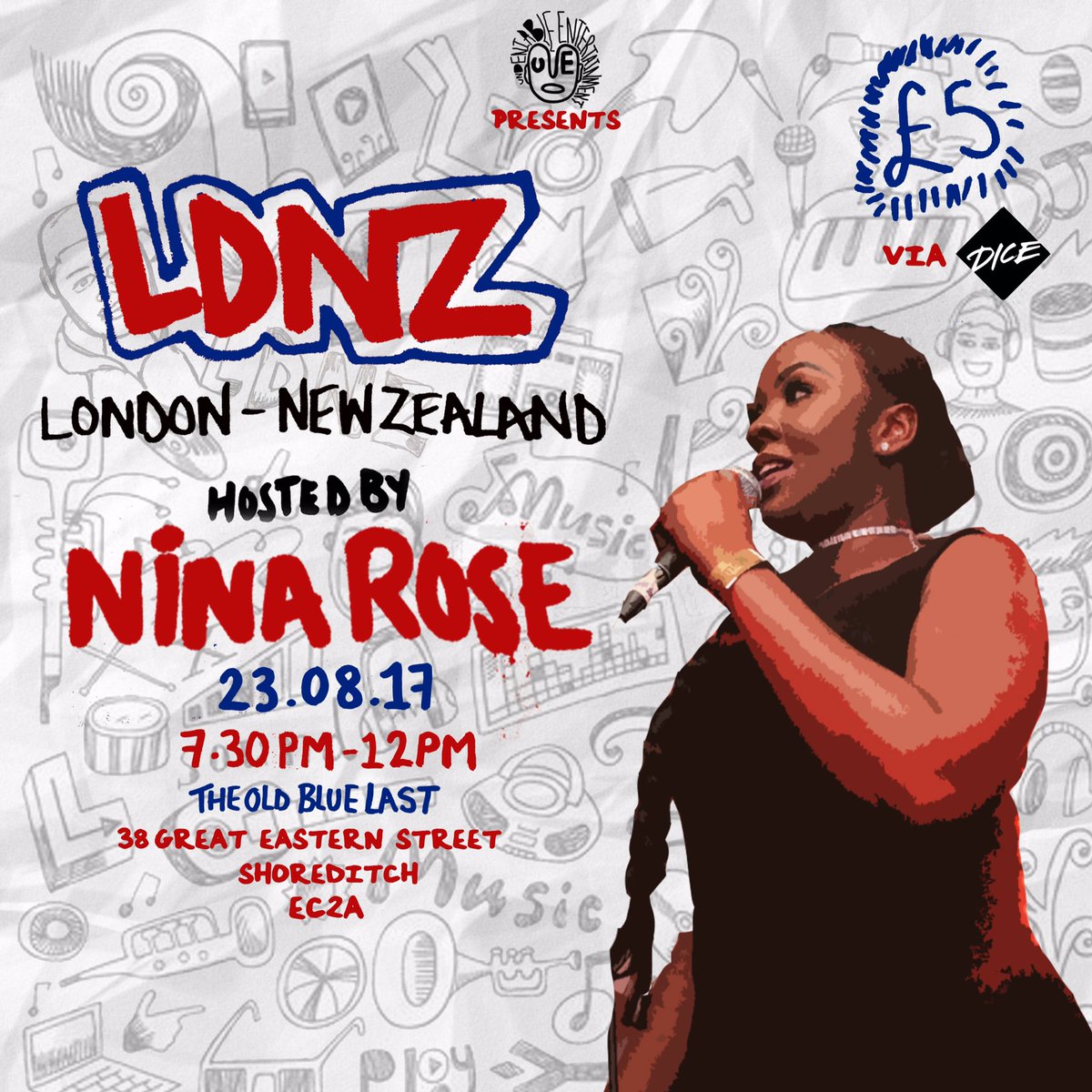 PLAYLDNZ's tweet photo. LDNZ #4 hosted by the amazing @ninaroseevents 

Tickets available via @dicefm  
https://t.co/6z1seuu6Yc https://t.co/C128O1zvSM