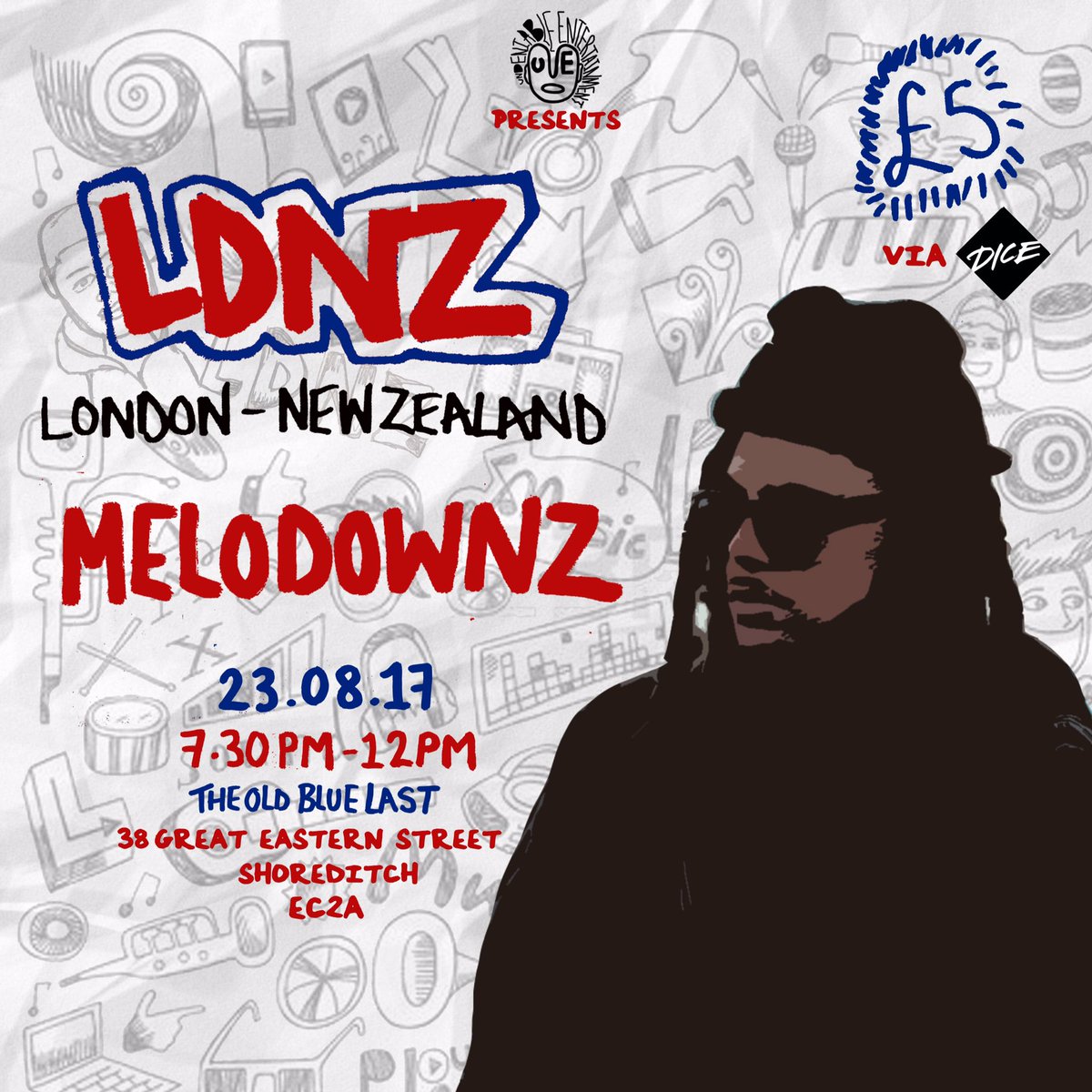 PLAYLDNZ's tweet photo. Special guest @MeloDownz will be making his UK debut at #LDNZ 4
Tickets available via @dicefm
https://t.co/6z1seuu6Yc https://t.co/525GK8V999