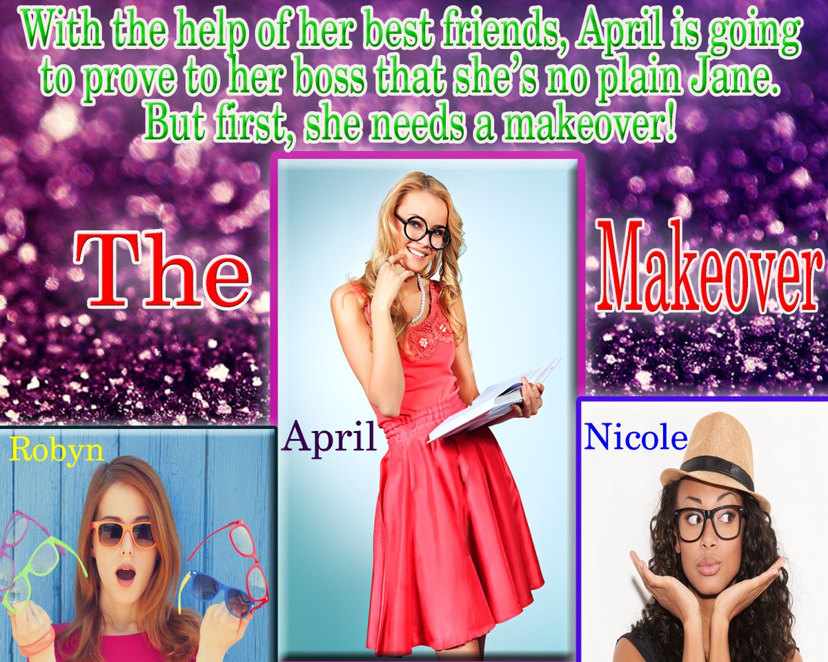 SirenAllen's tweet photo. The Makeover by Monica Garry-Allen.
https://t.co/RkF5xRemvD
#FunFlirty #RomCom #ChickLit #NerdGirlsLoveHard https://t.co/ta1EWN6y9b