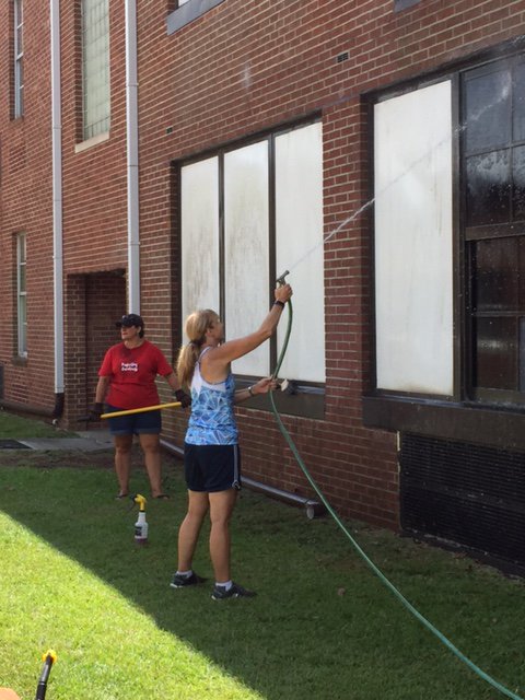 PHeathBranham's tweet image. Don&apos;t even know where to start to say thank you.  Looking awesome for our opening day! @GESIndians #GESCommunityRocks  #ManyHandsLightWork