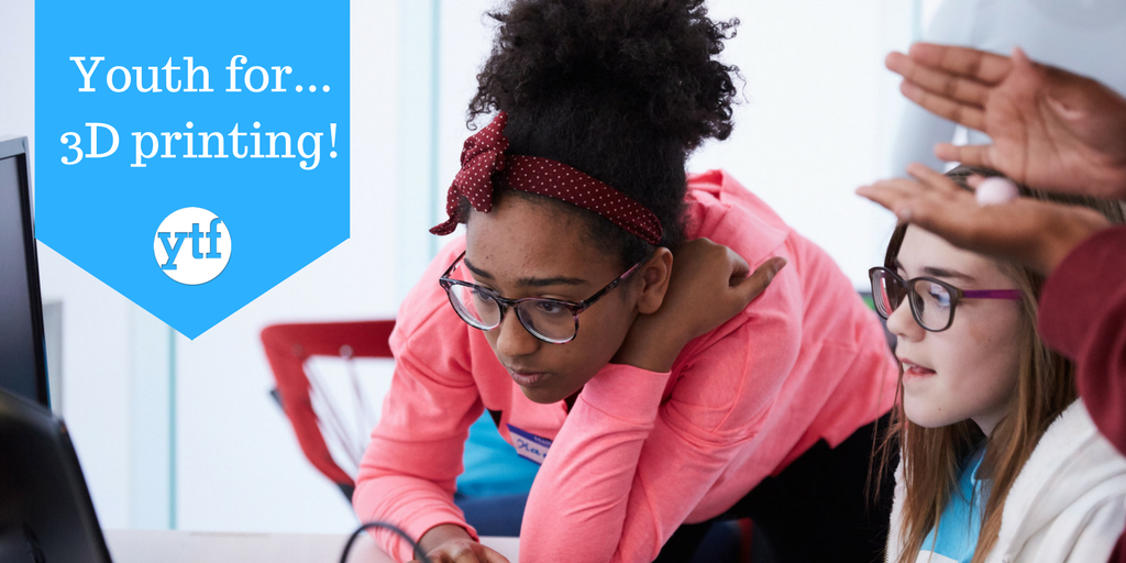 YouthForTech's tweet photo. In the U.S., we host events to train middle school girls on STEM skills like #3Dprinting and robotics: https://t.co/lvIRx4uUzZ #YouthDay https://t.co/xV3hxCHyK6