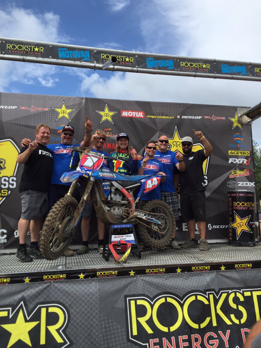 directmx's tweet photo. East Champion Kennedy Lutz @MX101Racing @YamahaMotorCa https://t.co/3UCpx5Gjj5