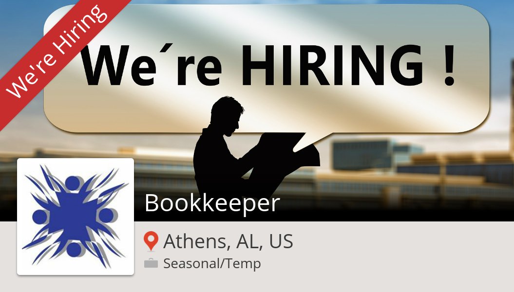 APSTemps's tweet photo. #AutomationPersonnelServices is hiring a #Bookkeeper, apply now! (#AthensALUS) #job https://t.co/AuU3KWXZ6x #job https://t.co/AkLvfOTKw7