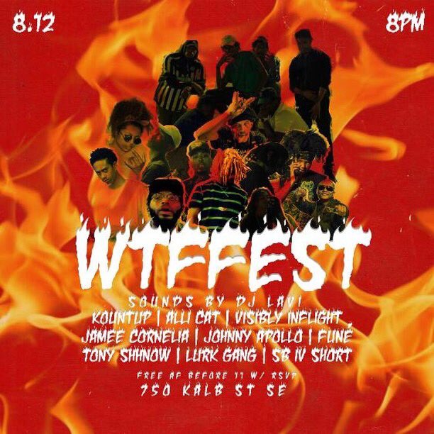 johnnyxapollo's tweet photo. This the move tonight 🤘🏾🤘🏾🤘🏾🔥😈😤 RSVP TO GET IN FREE BEFORE 11 https://t.co/uLwZWLW5xF DOORS AT 8pm 🚀 #dummyproof #wtffest https://t.co/EUASOLKl6P