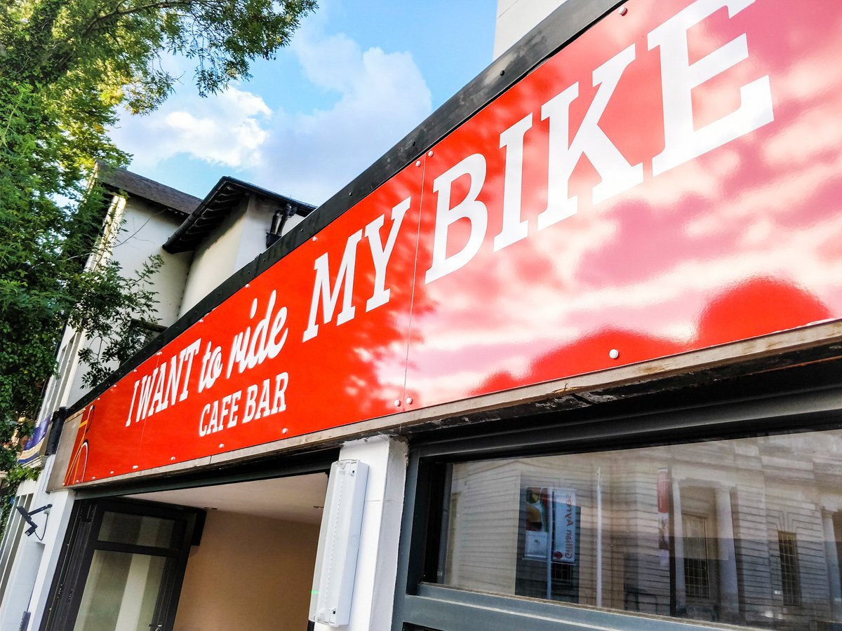 Hey #cardiff #cyclists, get on over to <a href="/ridemybikecafe/">Ride my bike cafe</a> to check out our latest fully custom build. It really is a beauty!