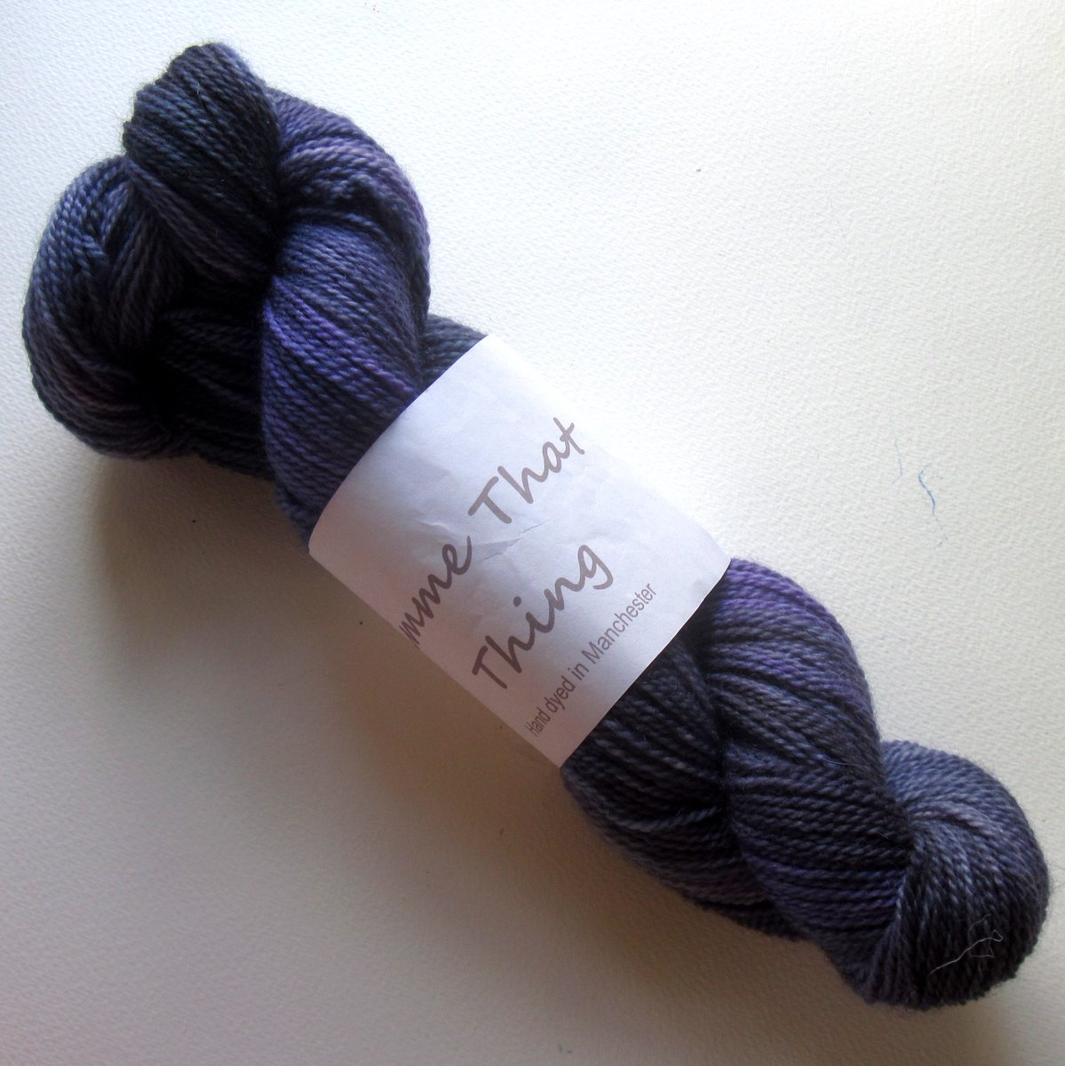 GimmeThatThing's tweet photo. Hand dyed organic merino 4 ply in navy, purple and blue black https://t.co/VEBAzgu6No #Etsy #knitting #crochet #handdyed #knitters #wool https://t.co/N2agdAEasI
